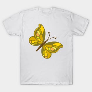 Gold Butterfly T-Shirt
